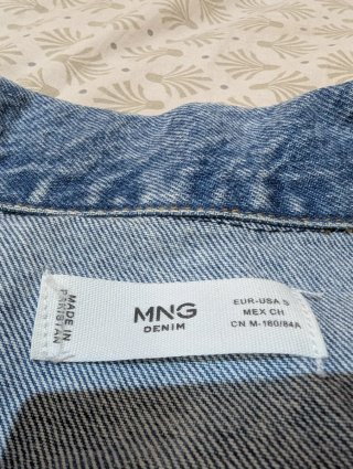 Chaqueta vaquera Mango bomber S