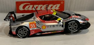 Scalextric Carrera Ferrari 296 GT3 Vista AF Corse