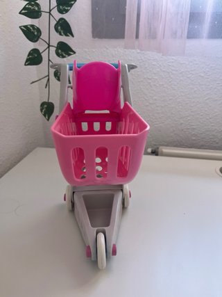 Carrito de compras Nancy de juguete