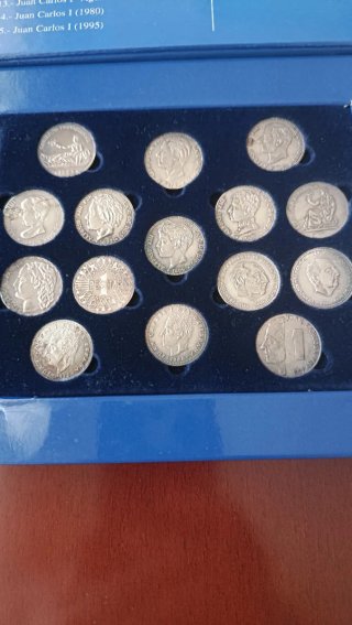 Historia de la Peseta: 15 Monedas Plata