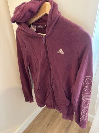 Chándal Adidas Morado con Cremallera 13/14 años