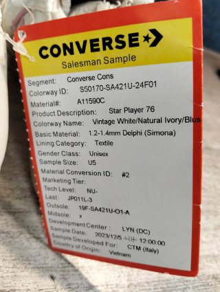 CONVERSE Zapatilla Star Player 76 en Rosa