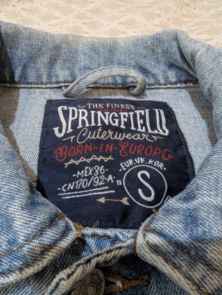 Chaqueta Vaquera Springfield Talla S