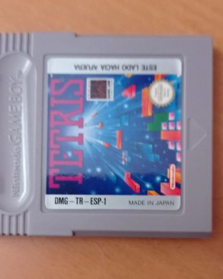 Cartucho Tetris Game Boy DMG-TR-ESP-1