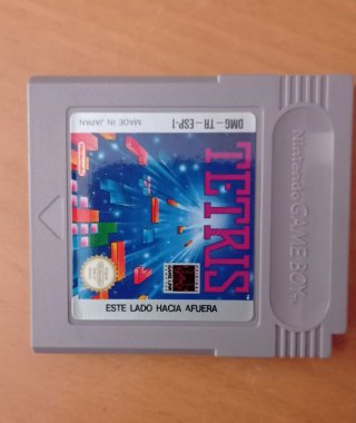 Cartucho Tetris Game Boy DMG-TR-ESP-1