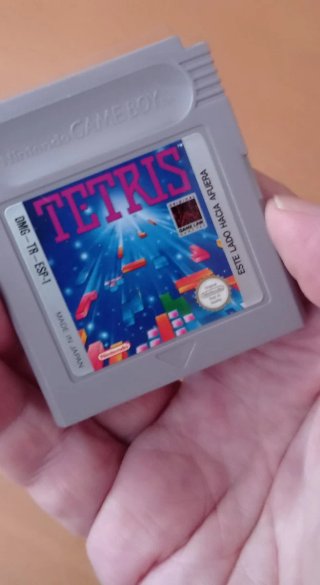 Cartucho Tetris Game Boy DMG-TR-ESP-1