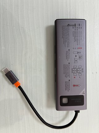 Docking station Baseus StarJoy Hub USB-C 9 in 1 4K 120Hz