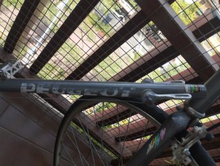 Bicicleta Carretera Peugeot Gris