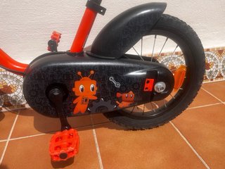 Bicicleta Infantil Decathlon Naranja