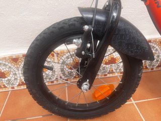 Bicicleta Infantil Decathlon Naranja