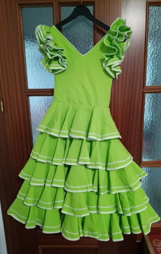 Lote trajes de flamenca