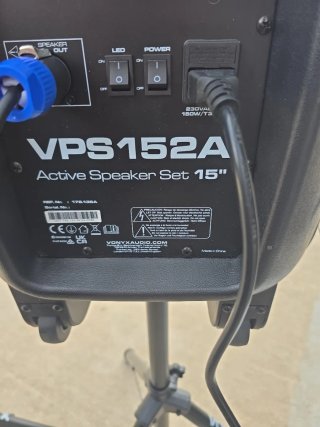 Altavoces Vonyx amplificados (2 unidades)