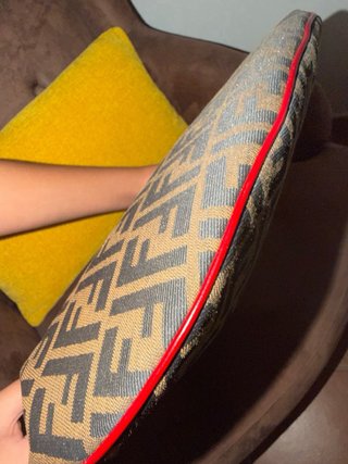 Borsa Fendi Zucca Marrone e Rossa