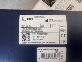 Faja Dorsolumbar Beige/Marrón Talla Única