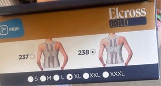 Faja Dorsolumbar Beige/Marrón Talla Única