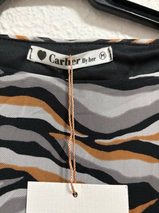 Camiseta Carher Talla M Estampado Animal