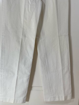 Pantalone donna bianco vintage anni 2000