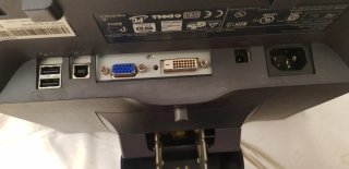 Monitor LCD Dell 1704FPVS 17 Argento