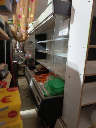 Cámara expositor supermercado