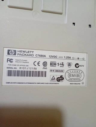SCANNER HP MODELLO SCANJET 3300C