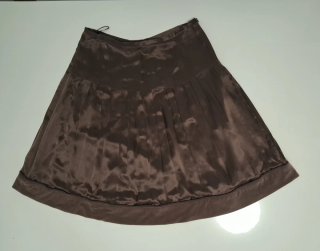 Falda 100% seda Burberry talla 42, impecable!!