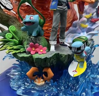 Figura Pokemon Ash Ketchum Kanto + regalo saga.