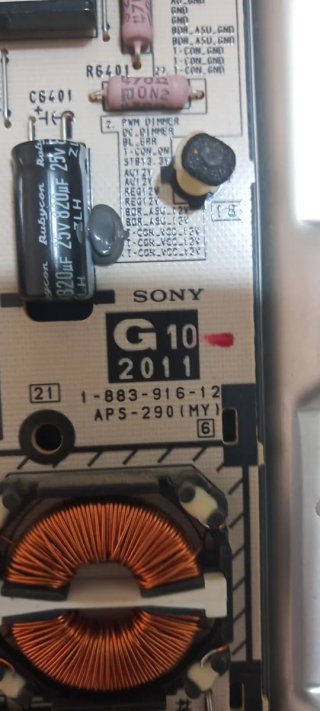 Sony KDL-32EX721 fuente de alimentación