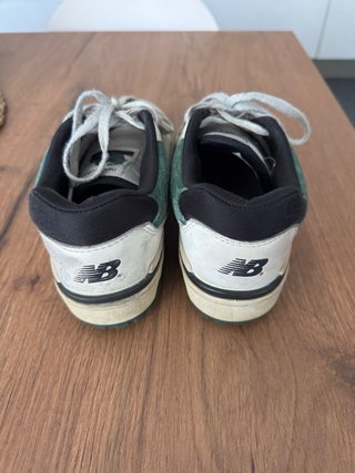 New Balance 550 verdi e bianche