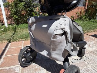 Carro Bebé Stokke Explory V5 Gris Melange completo