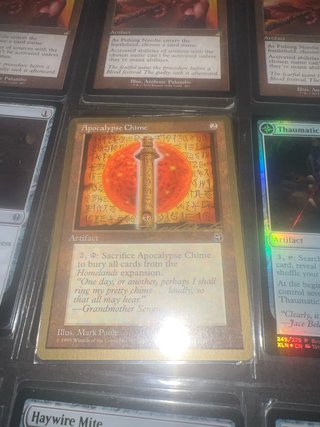 Apocalypse Chime MTG Carta Artefacto