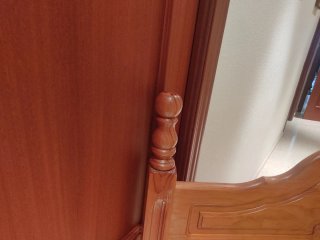 Cabecero de madera para cama
