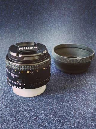 Objetivo Nikon AF NIKKOR 50mm 1:1.8