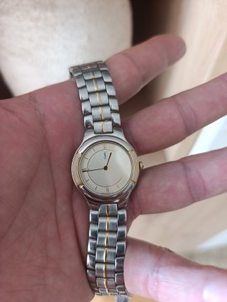 Orologio Yves Saint Laurent unisex oro/argento