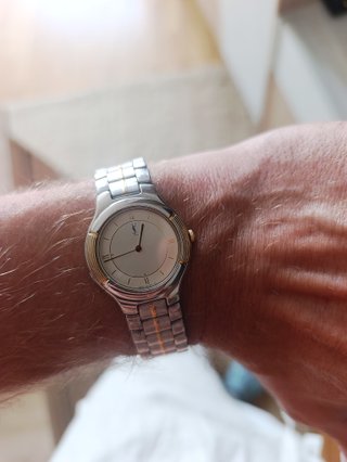 Orologio Yves Saint Laurent unisex oro/argento