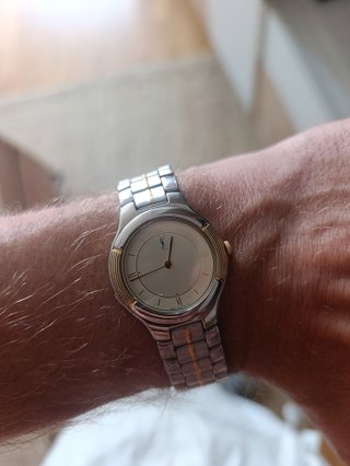 Orologio Yves Saint Laurent unisex oro/argento