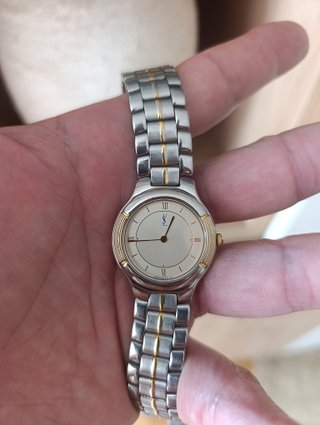 Orologio Yves Saint Laurent unisex oro/argento