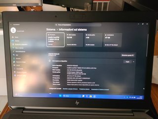 Notebook HP ZBook 15 G6 INTEL I7-9850 32GB RAM