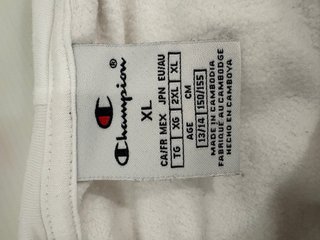 Sudadera Champion Blanca