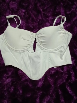 Top Corsé Blanco