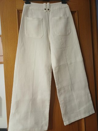 Pantalón blanco Zara verano