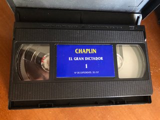 Colección 7 VHS Charlie Chaplin (Español)