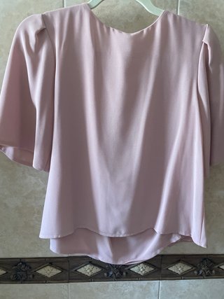 Blusa rosa manga corta Bimani Talla S