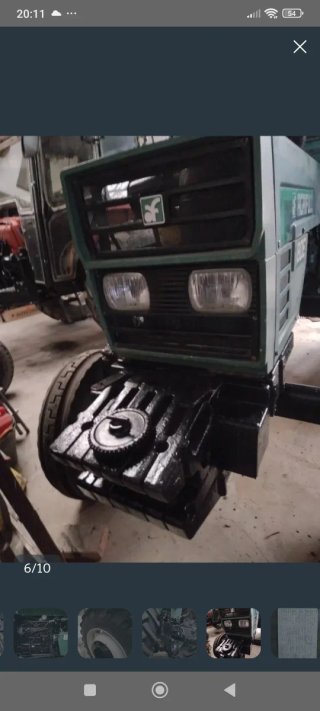 Tractor Fiat Agrifull 80E Ruedas Nuevas. 169cm ITV