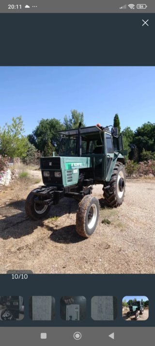 Tractor Fiat Agrifull 80E Ruedas Nuevas. 169cm ITV