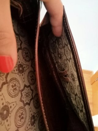 Bolso Piel Artesanal Marrón Nuevo Turquía