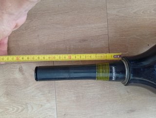 Forcella in carbonio rigida MTB
