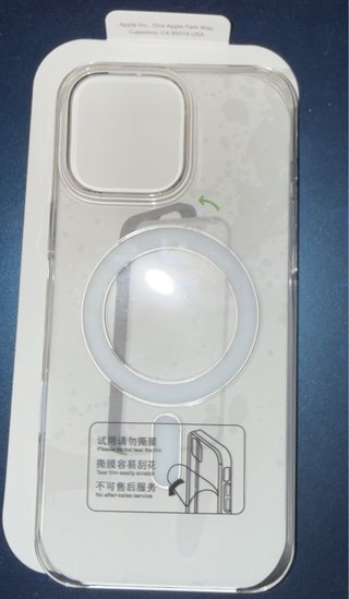 Funda iPhone 16 Pro Max Transparente MagSafe