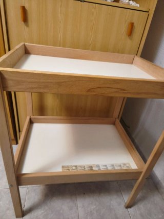 Cambiador de bebé madera