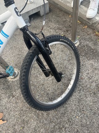 Bicicleta Btwin Blanca