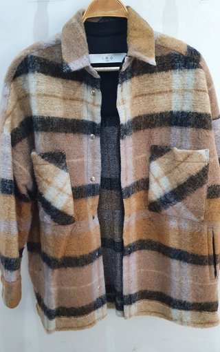 Sobrecamisa de lana IRO talla XS
